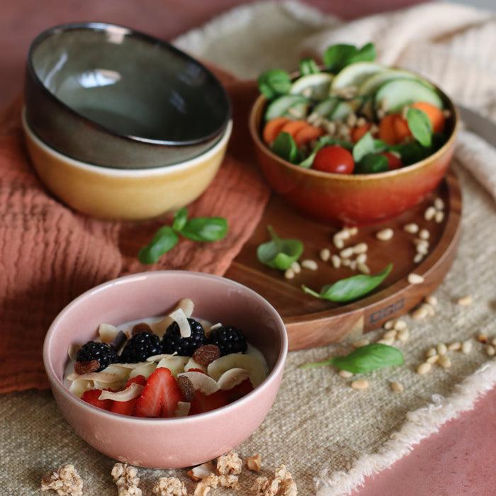 Ogo Living Bol POKE BOWL Rose 12 5cm