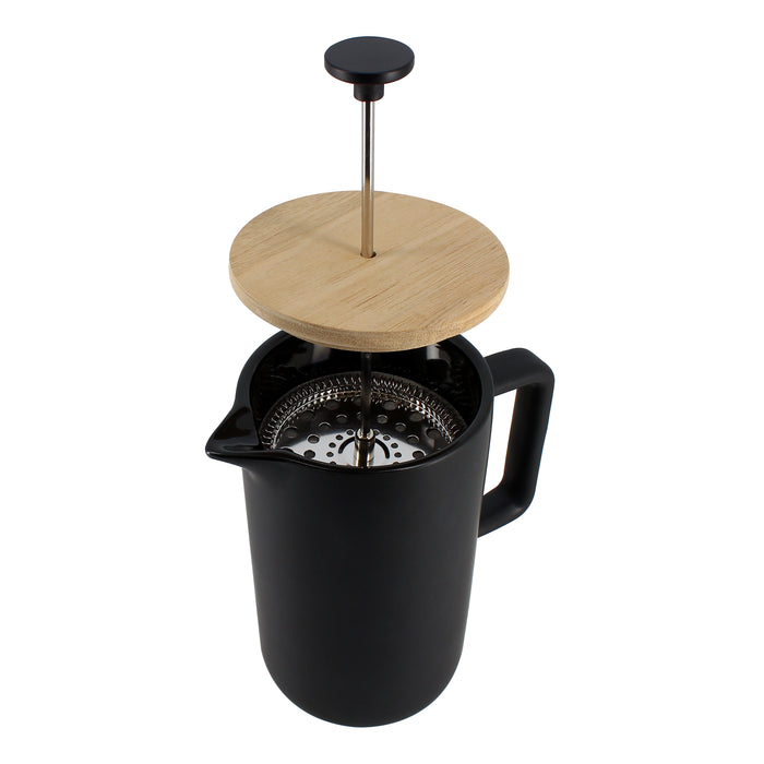 Ogo Living Cafetière à Piston Céramique KEYGO