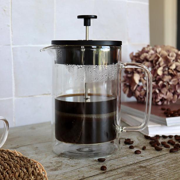 Ogo Living Cafetière à Piston Verre HELYA 800ml