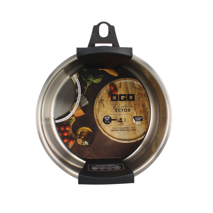 Ogo Living Casserole Amovible En Inox ECTOR 18cm