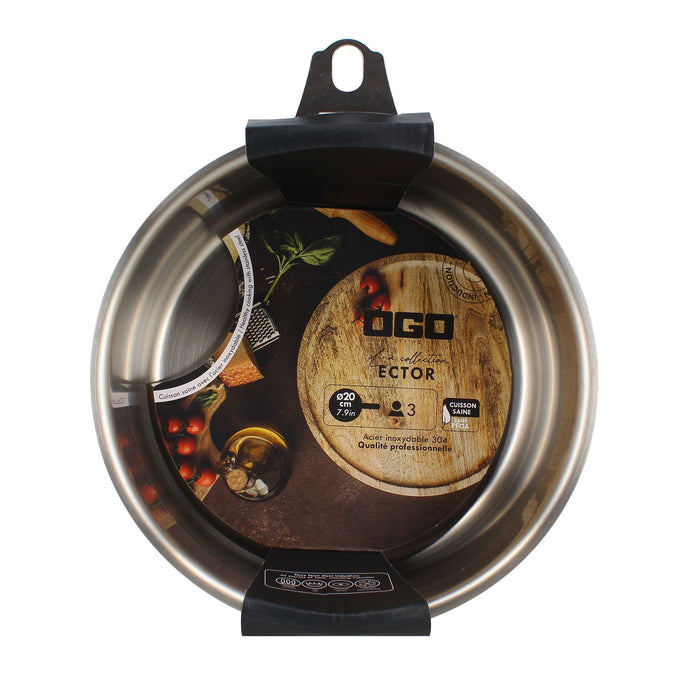 Ogo Living Casserole Amovible En Inox ECTOR 20cm