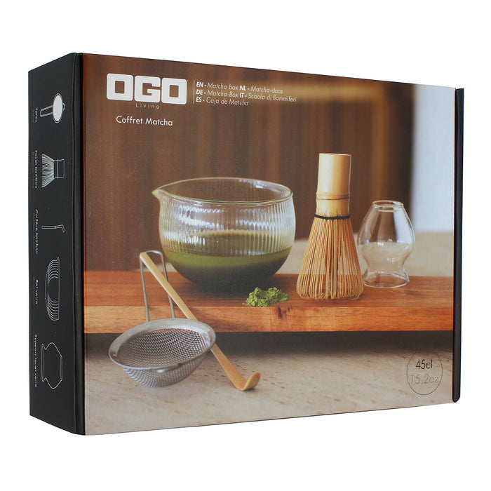 Ogo Living Coffret Préparation Du Matcha 5 Pièces