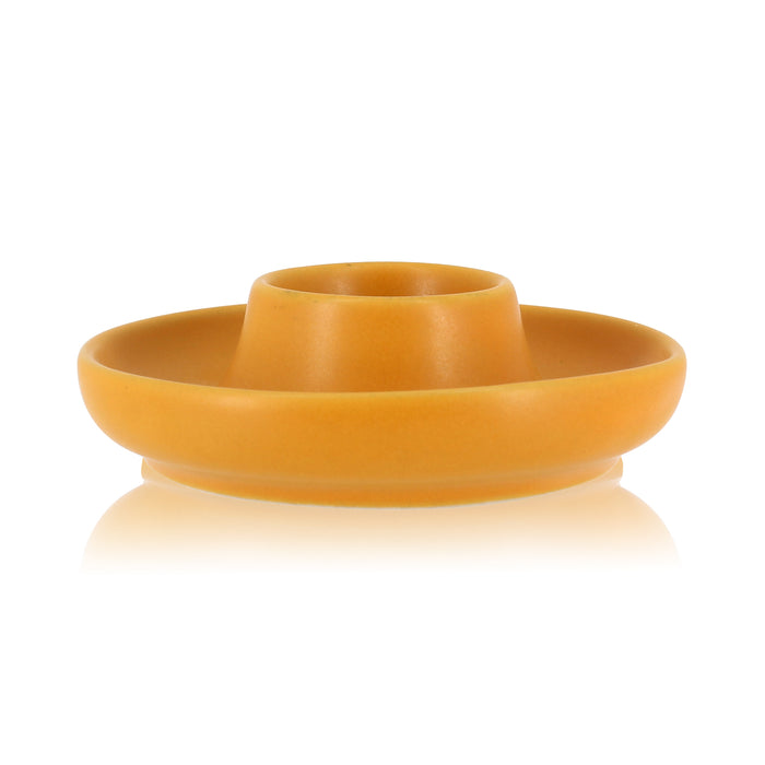 Ogo Living Coquetier Jaune En Grès OUTO