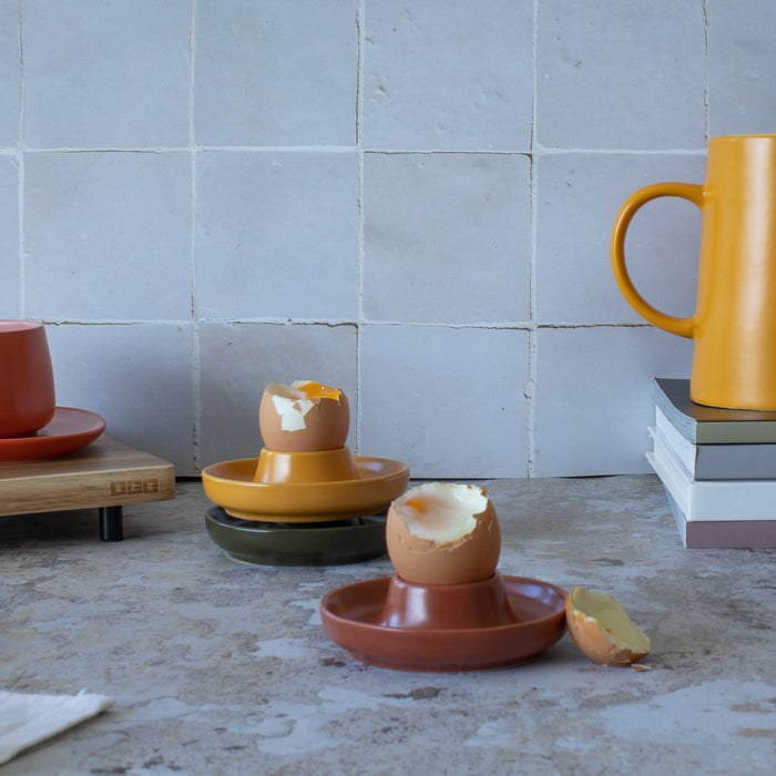 Ogo Living Coquetier Paprika En Grès OUTO