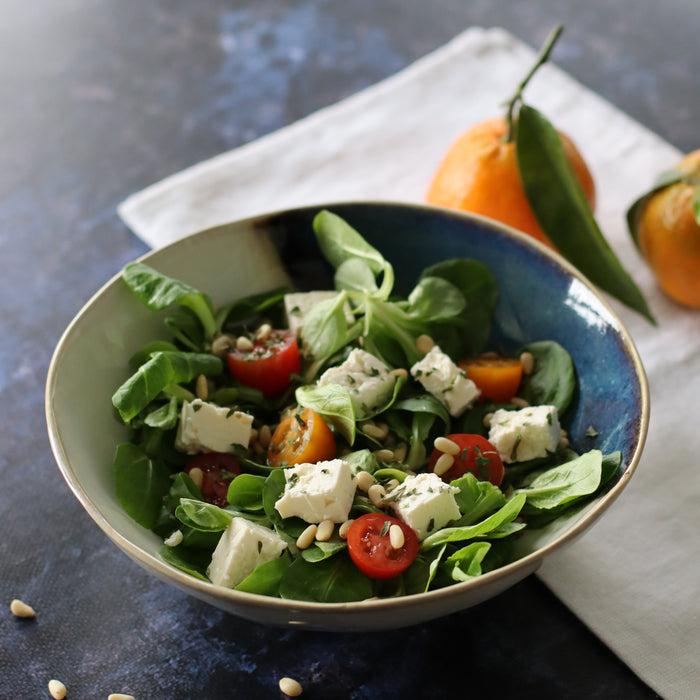 ogo living Coupelle KATANGA blanche et bleue 20cm