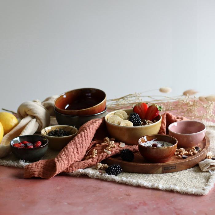 Ogo Living Coupelle POKE BOWL Rouge 8cm