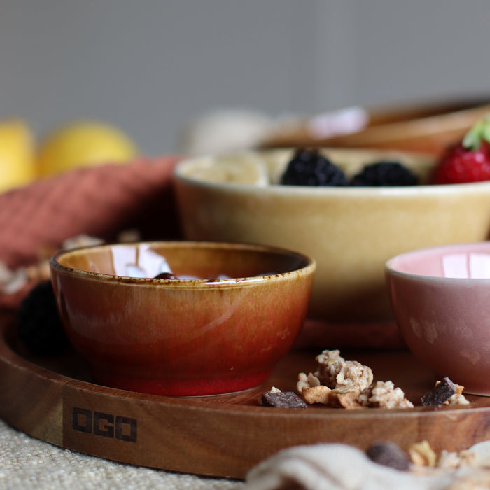 ogo living Coupelle POKE BOWL rouge 8cm