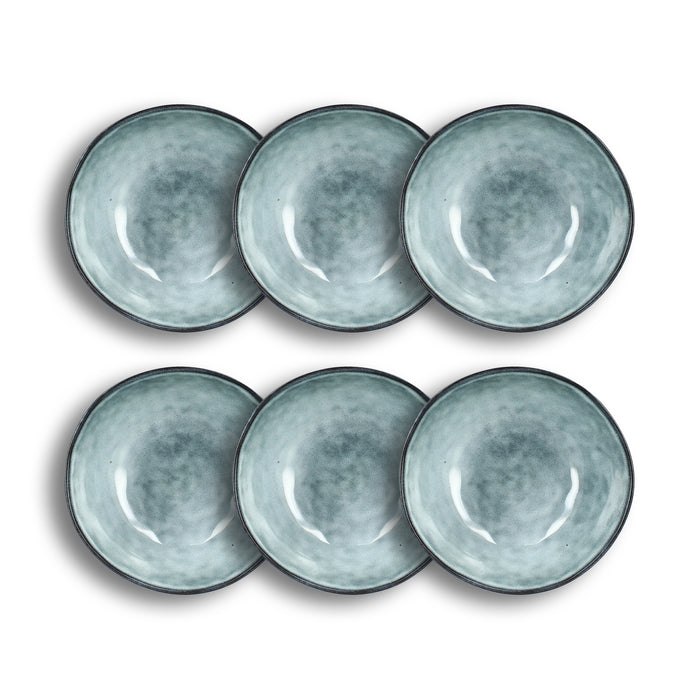 Ogo Living Lot De 6 Bols ARONAL Bleu 500ml