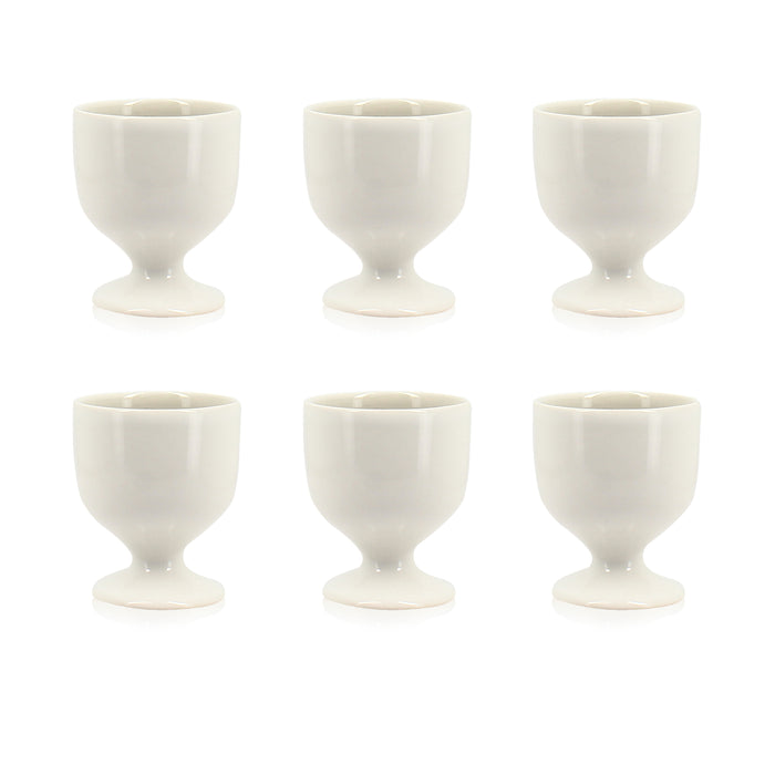 Ogo Living Lot De 6 Coquetiers CAP En Céramique