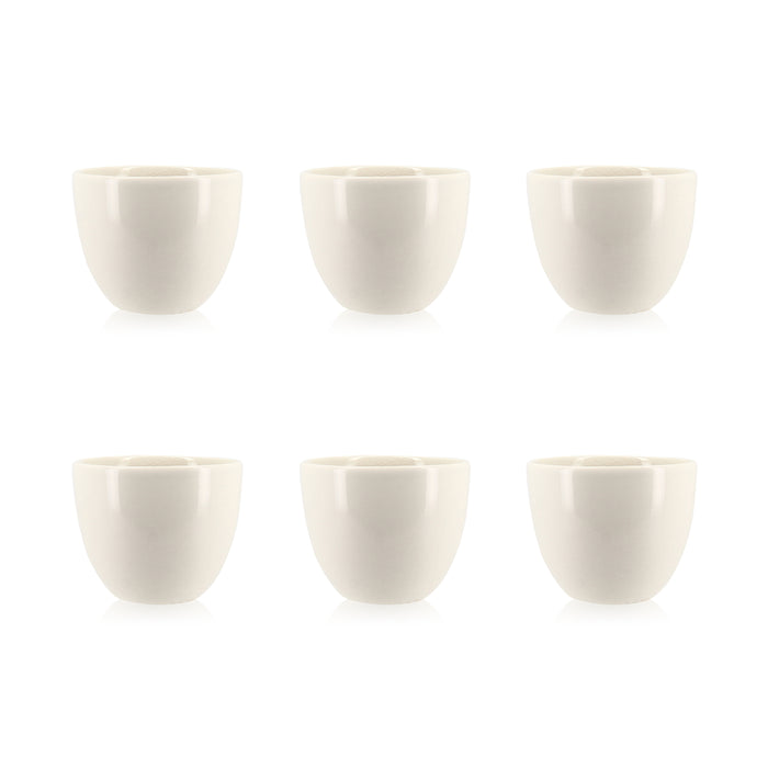 Ogo Living Lot De 6 Tasses CAP En Céramique 13cl