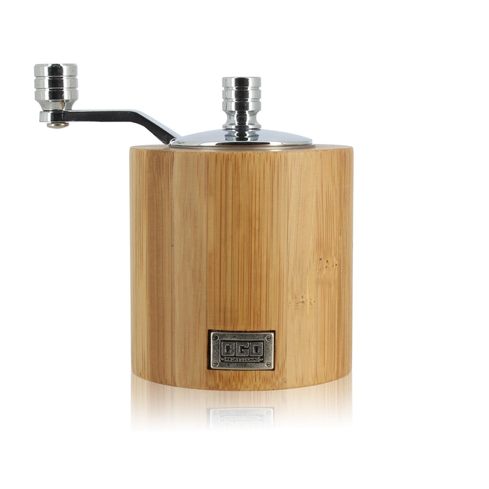 Ogo Living Moulin à Sel à Manivelle En Bois 9cm