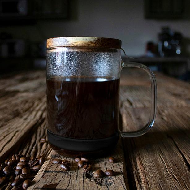 Ogo Living Mug à Piston Verre ROMEO