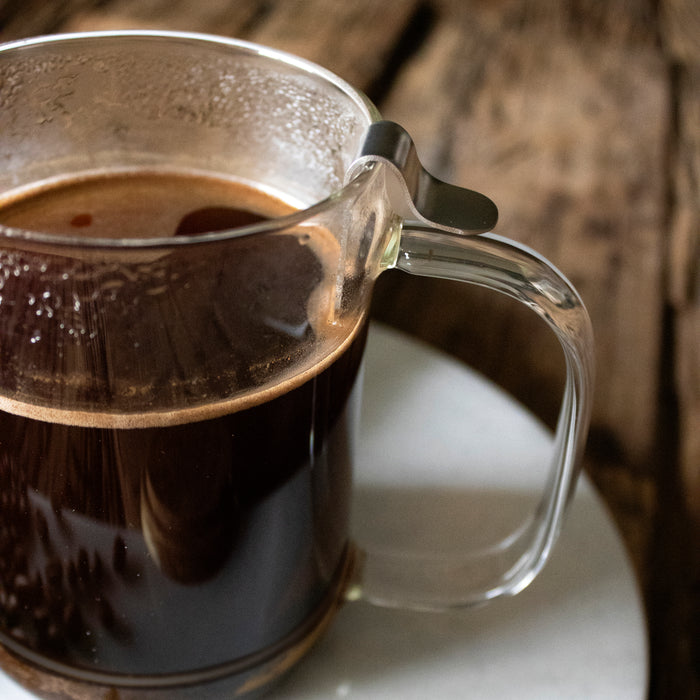 ogo living Mug à piston verre ROMEO