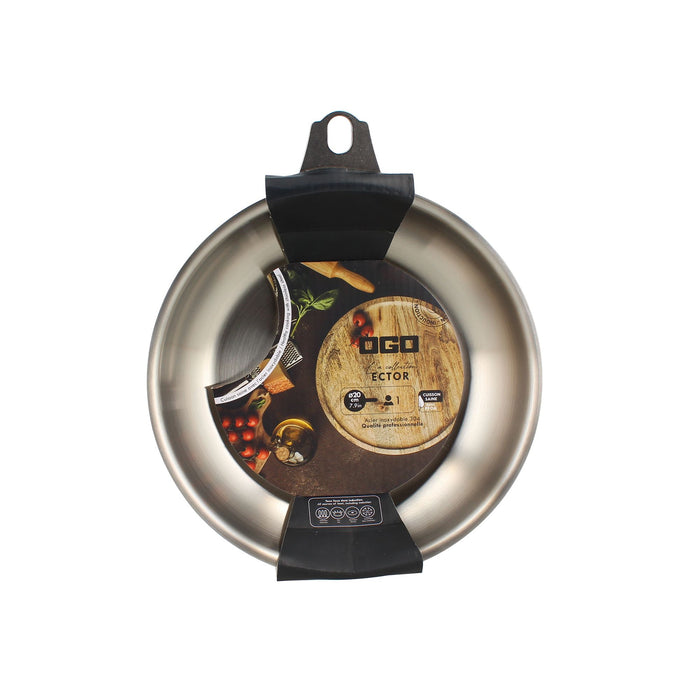 Ogo Living Poêle Amovible En Inox ECTOR 20cm