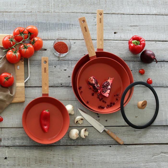 ogo living Poêle en aluminium ECTOR paprika 20cm