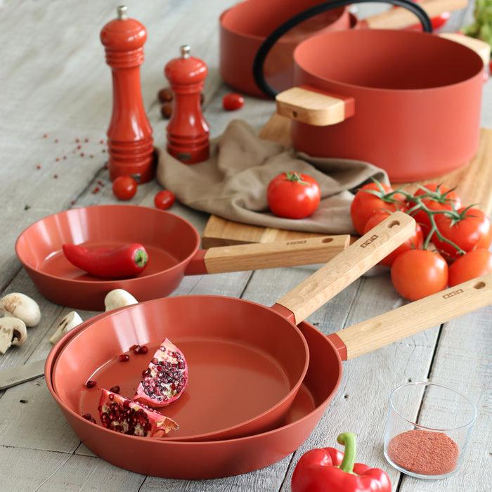 Ogo Living Poêle En Aluminium ECTOR Paprika 24cm