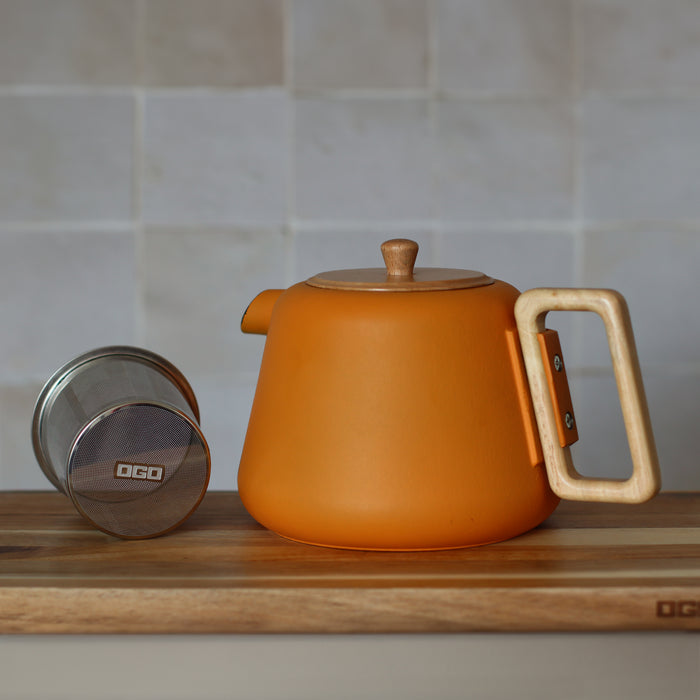 Ogo Living Théière En Fonte VIGGO Jaune 1000ml