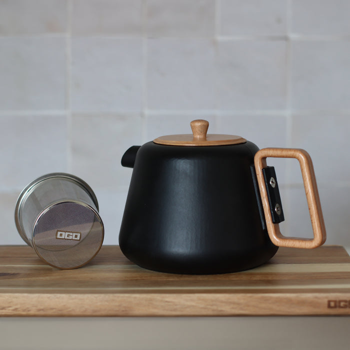 Ogo Living Théière En Fonte VIGGO Noir 1000ml