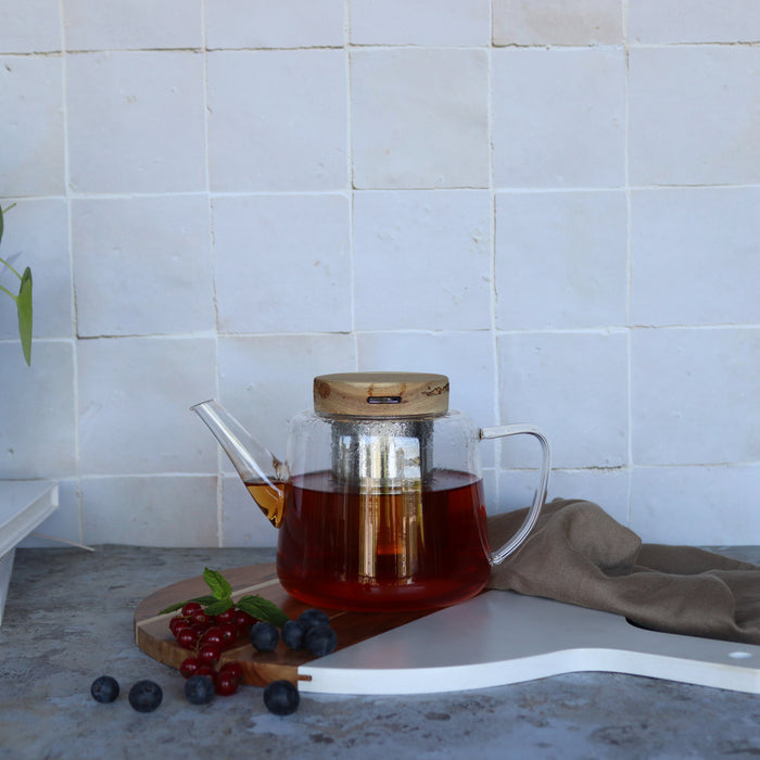 ogo living Théière en verre GUSTAVE 1000ml