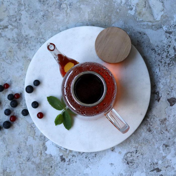 ogo living Théière en verre GUSTAVE 1200ml