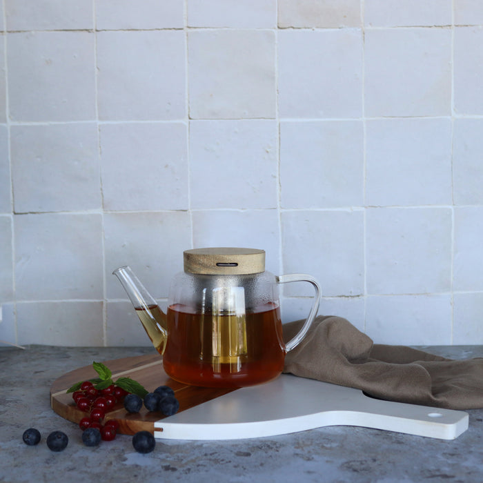 ogo living Théière en verre GUSTAVE 680ml