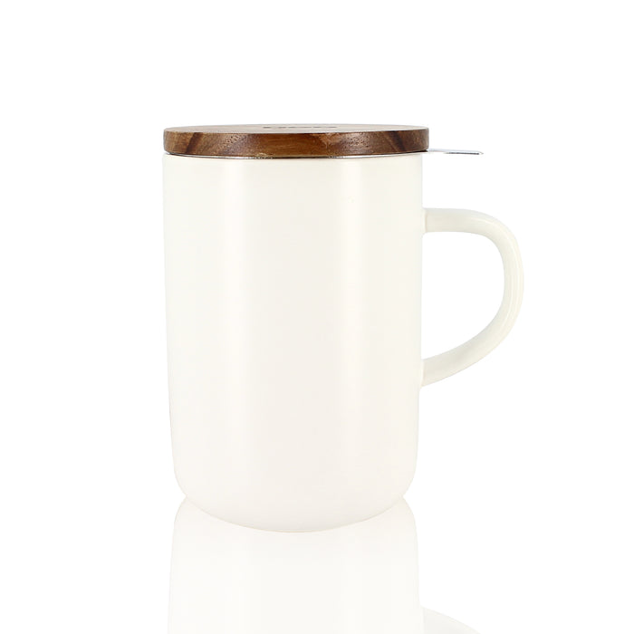 Ogo Living Tisanière JULIET Blanche En Grès 475ml