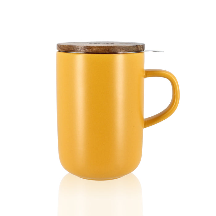 Ogo Living Tisanière JULIET Jaune En Grès 475ml