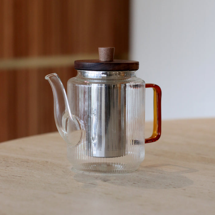 Ogo Living Théière KARL Ambre En Verre Borosilicate 550ml