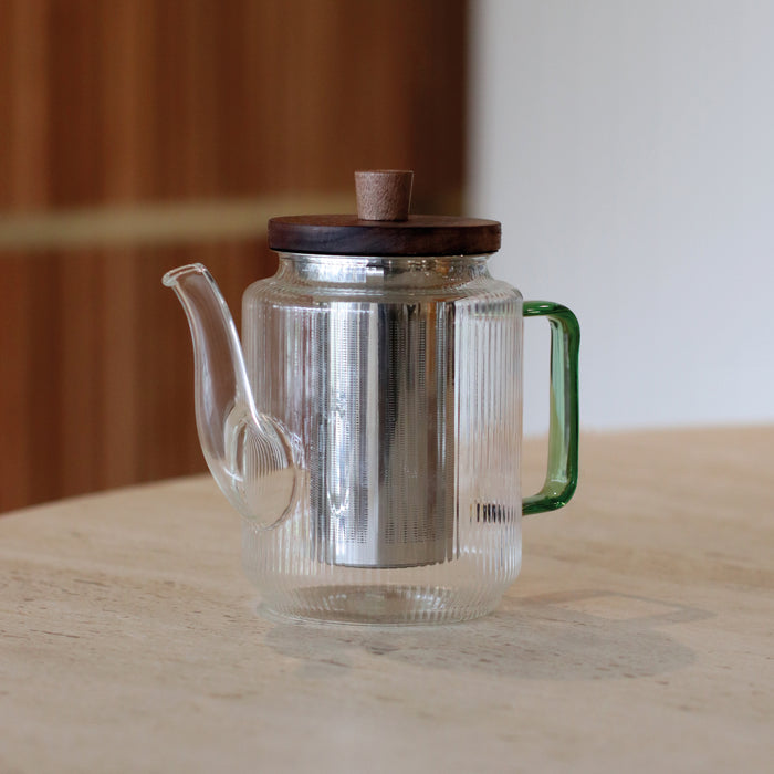 Ogo Living Théière KARL Jade En Verre Borosilicate 550ml