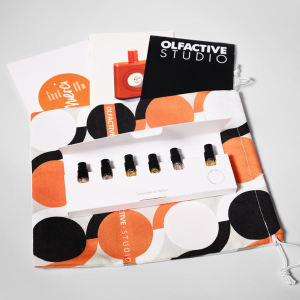 olfactive studio Kit de découverte de 6 Eaux de Parfum "Chauds et Sensuels"