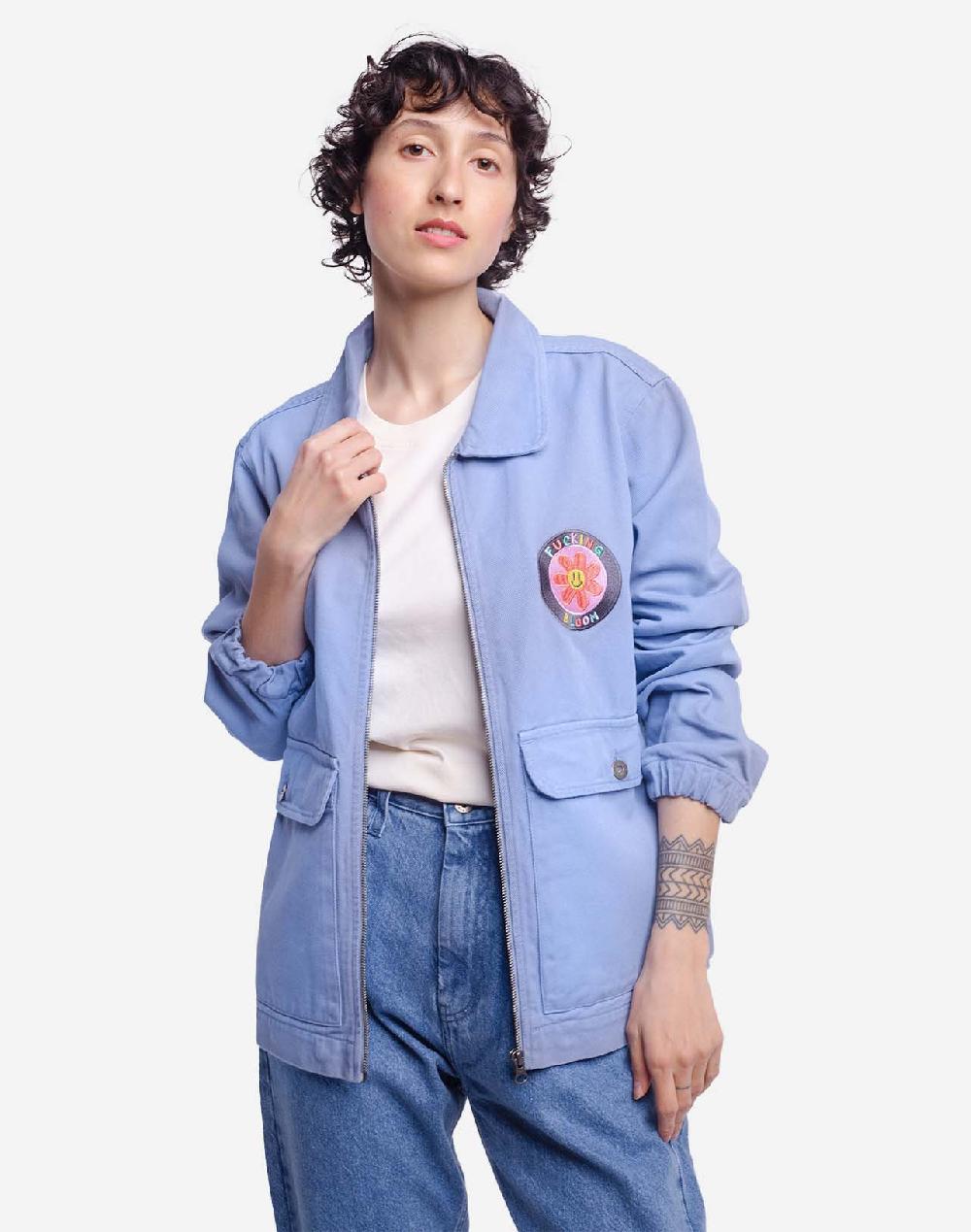 Olow Blouson Bethel Bleu Azur