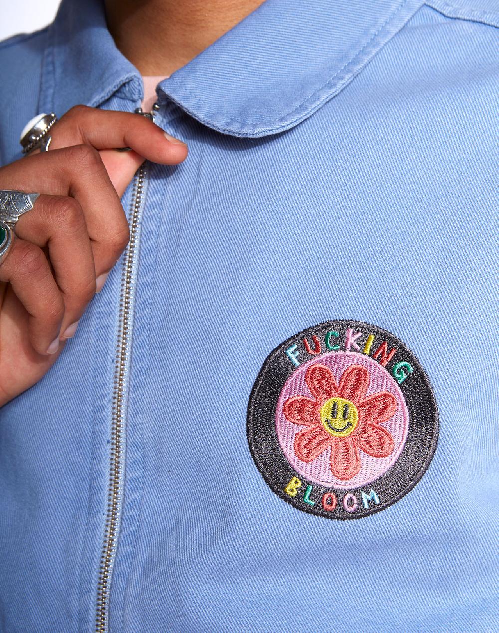 Olow Blouson Bethel Bleu Azur