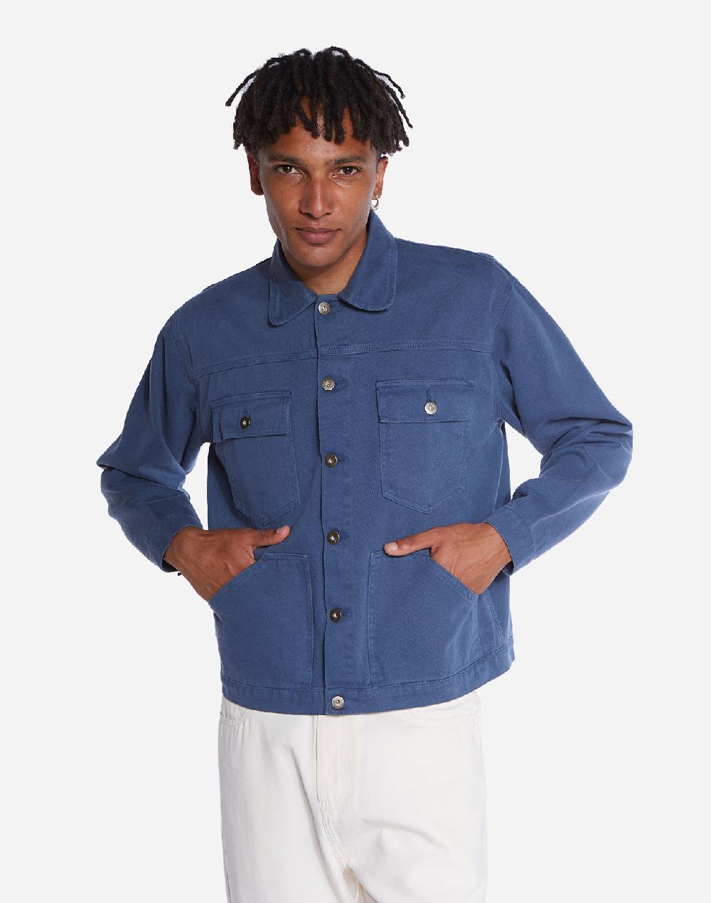 Olow Blouson Hekinan Bleu Cobalt