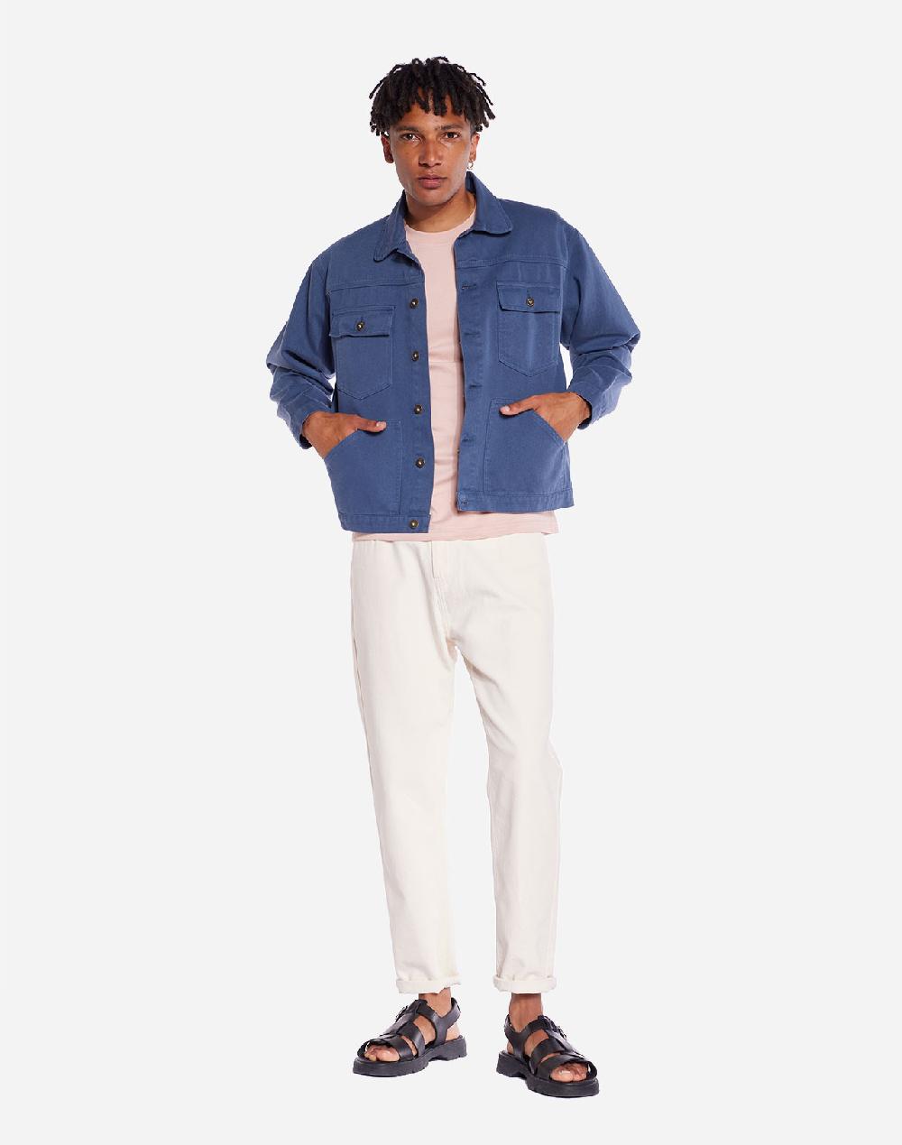 Olow Blouson Hekinan Bleu Cobalt