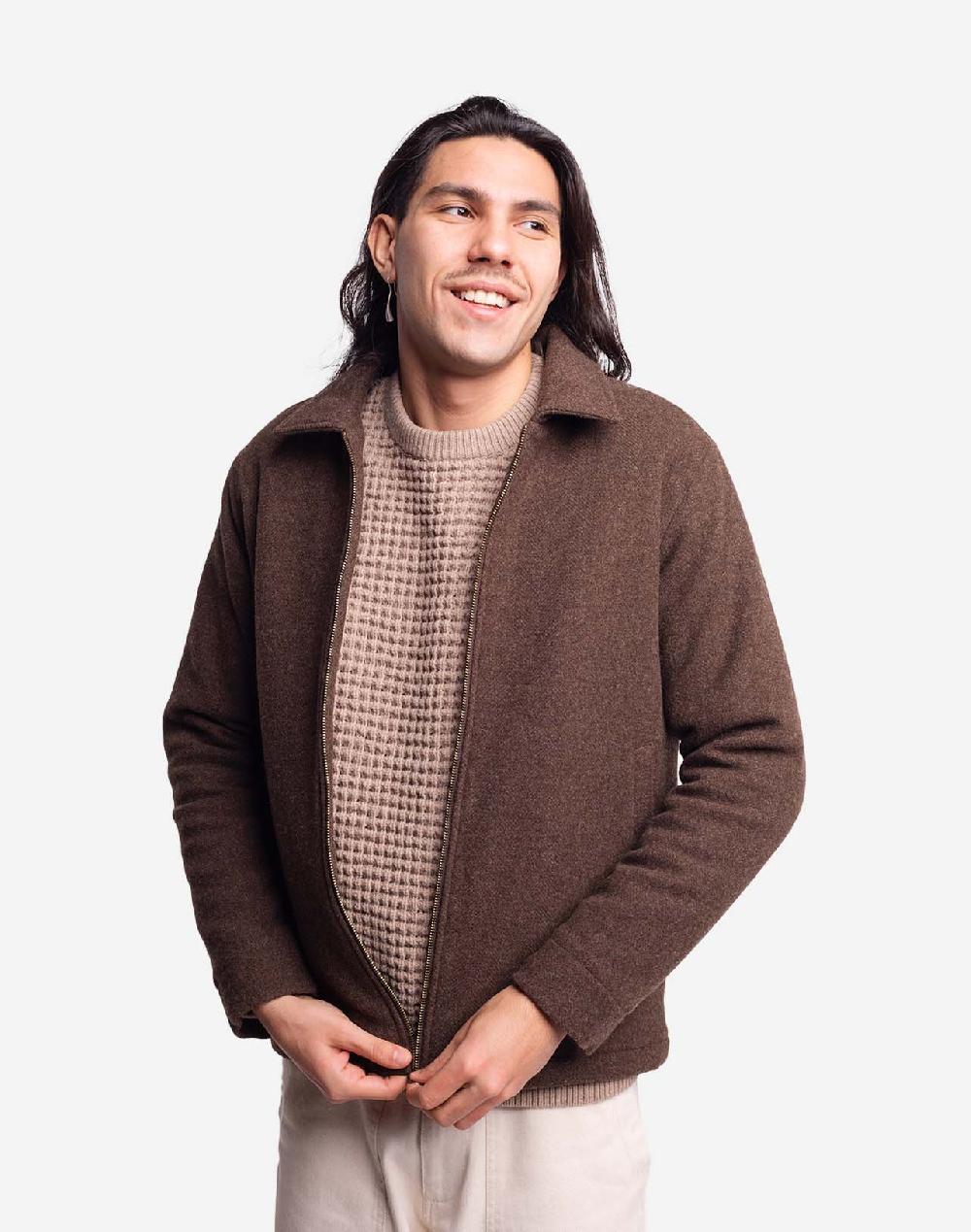 Olow Blouson Sherwood Marron