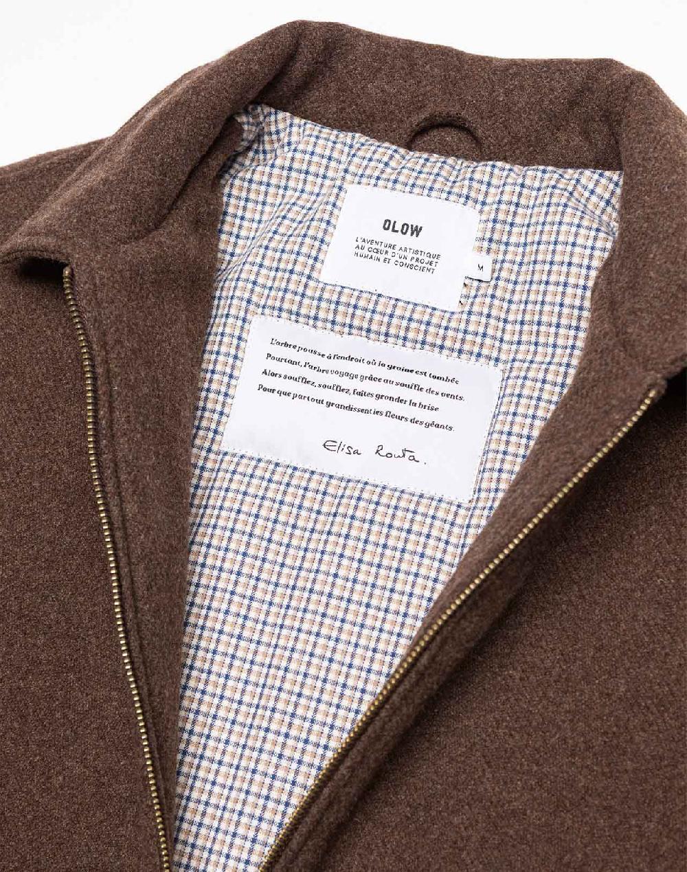 Olow Blouson Sherwood Marron