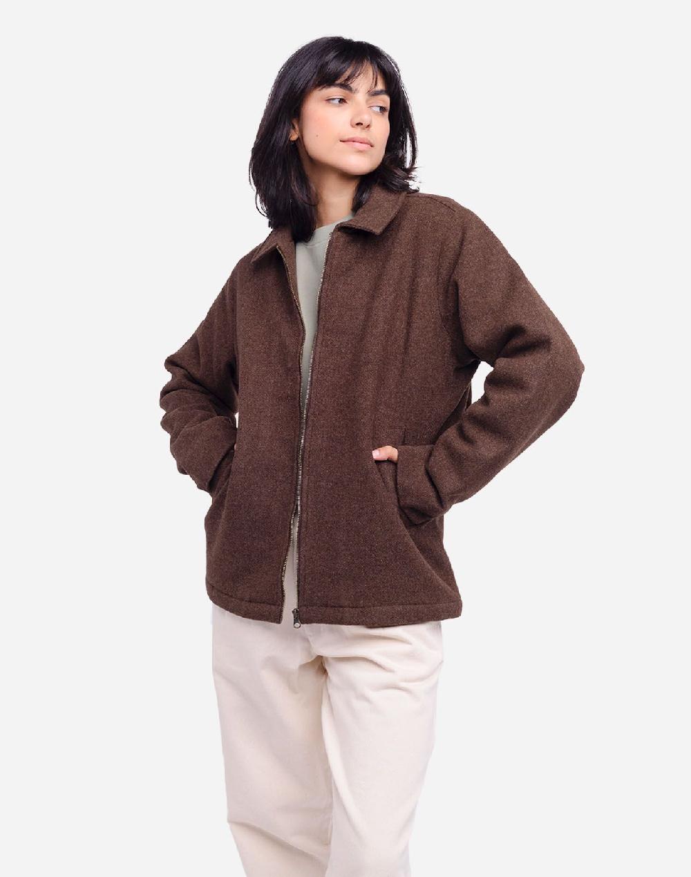 olow Blouson Sherwood marron