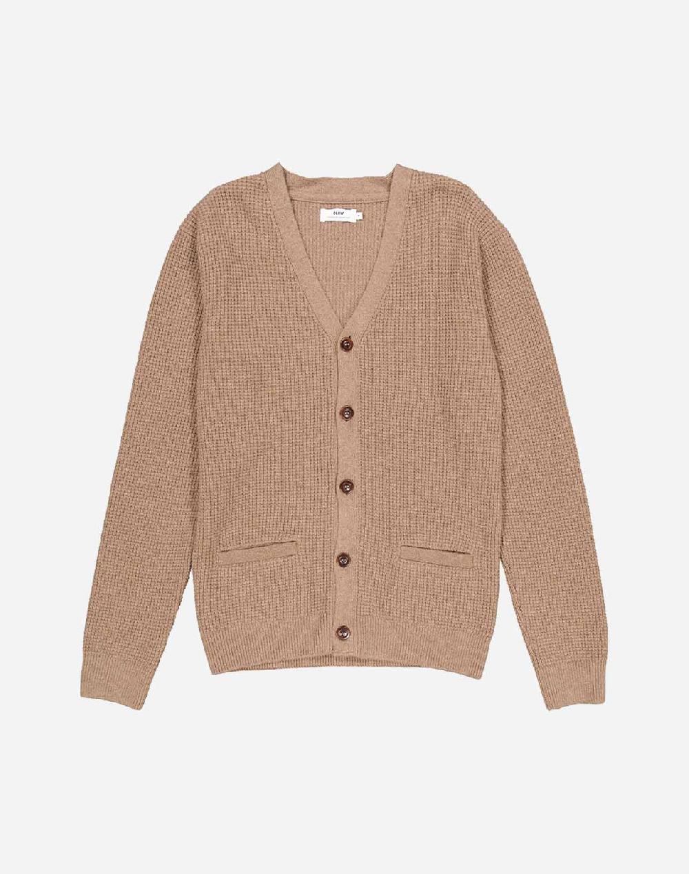 Olow Cardigan Clado Marron Clair