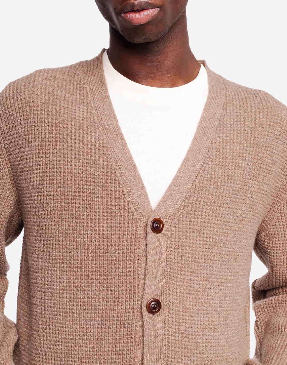 Olow Cardigan Clado Marron Clair