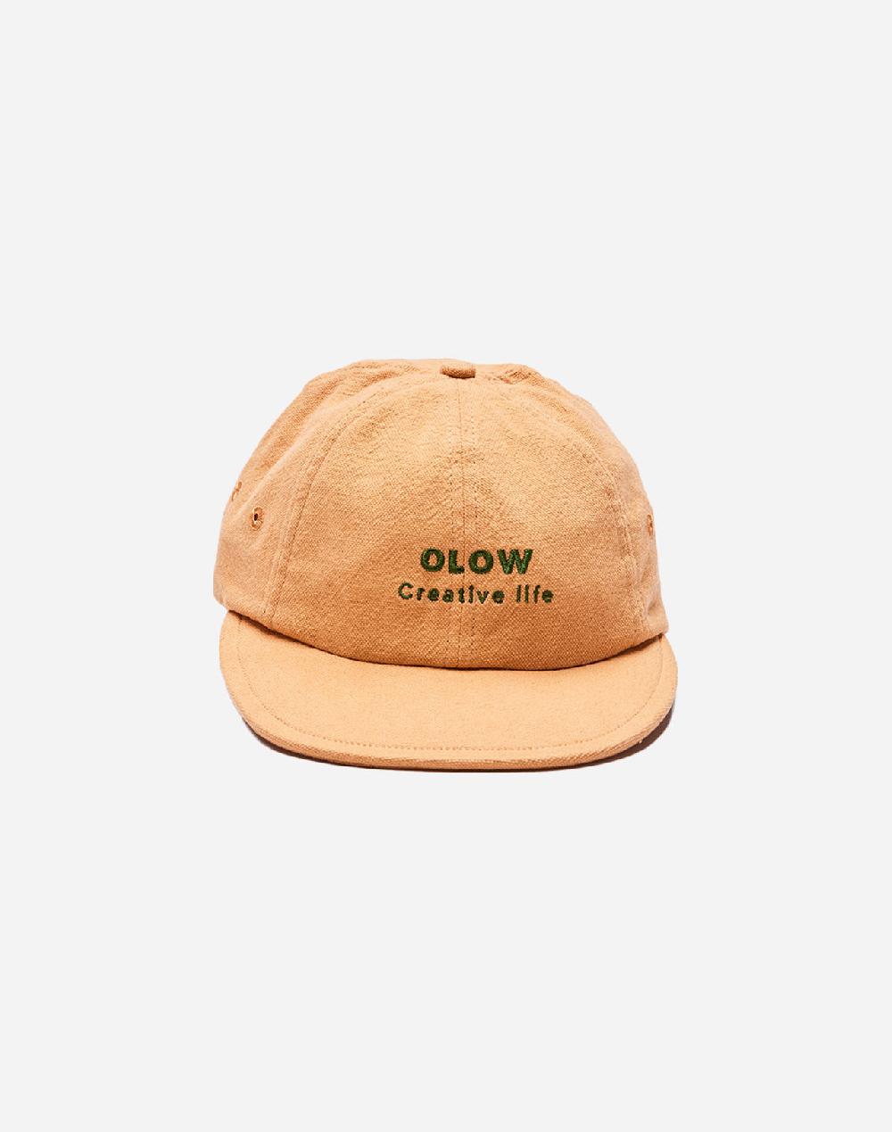 Olow Casquette Creative Life Jaune Ocre