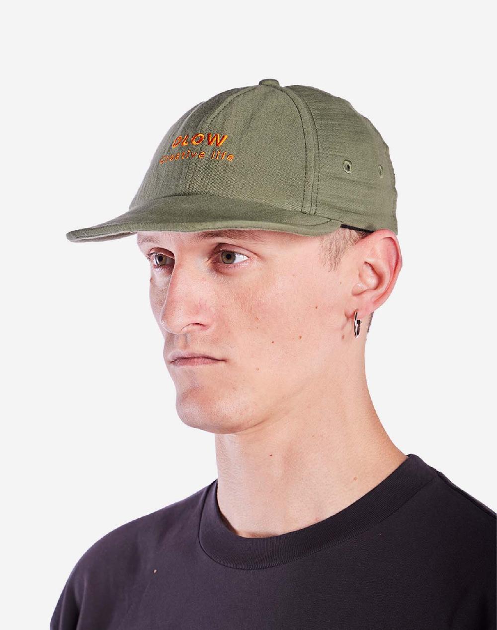 Olow Casquette Creative Life Vert Olive