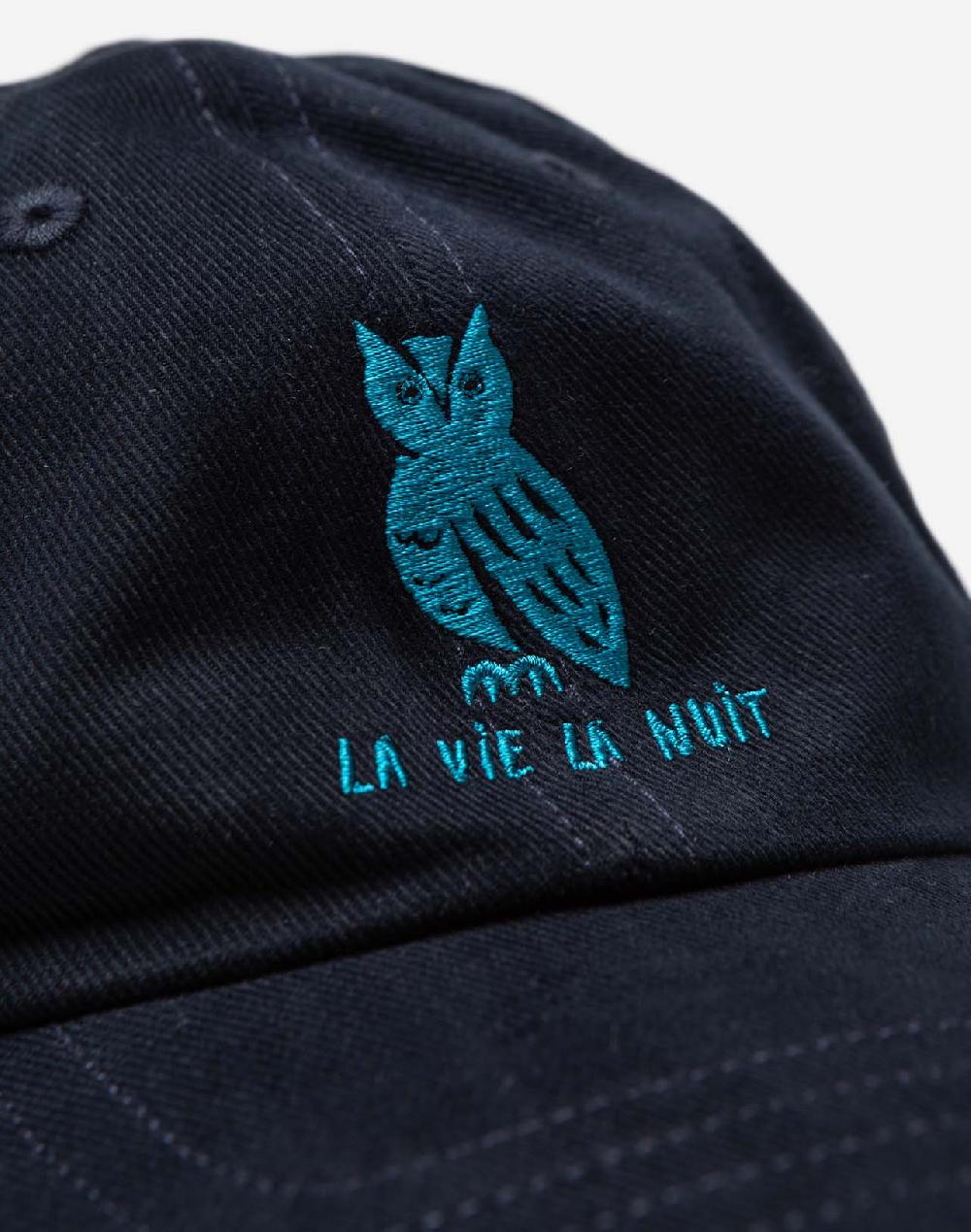 Olow Casquette La Vie La Nuit Marine