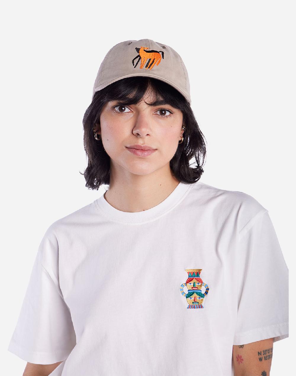 olow Casquette Six panel Hastar beige