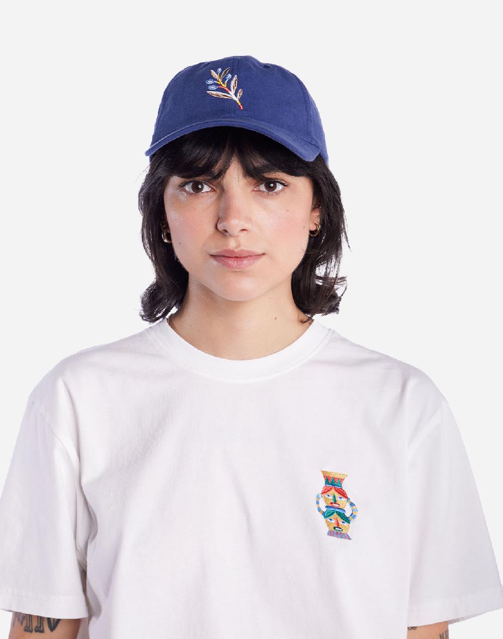 Olow Casquette Six Panel Meknes Bleu Outremer