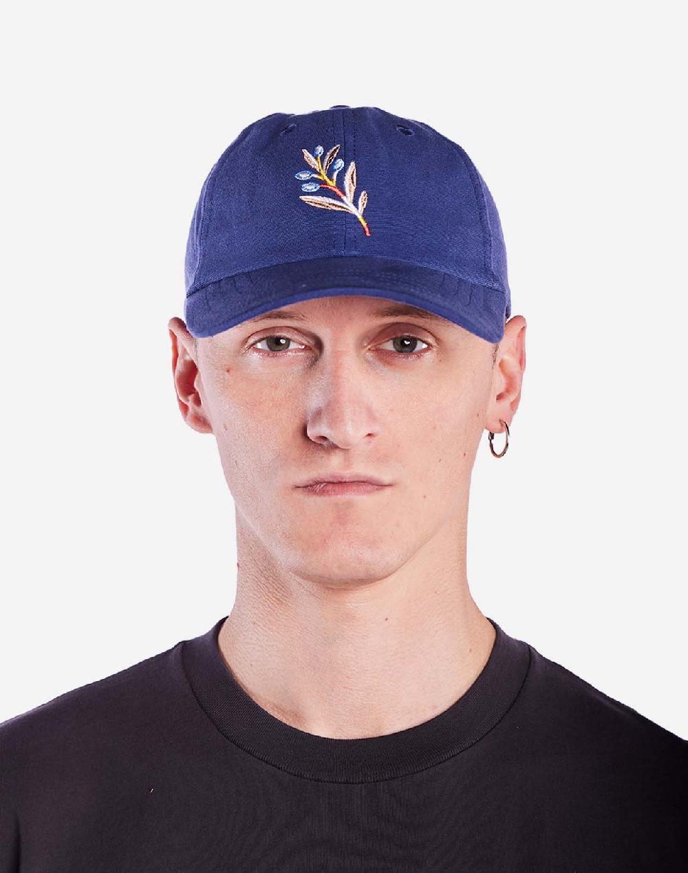 olow Casquette Six Panel Meknes bleu outremer