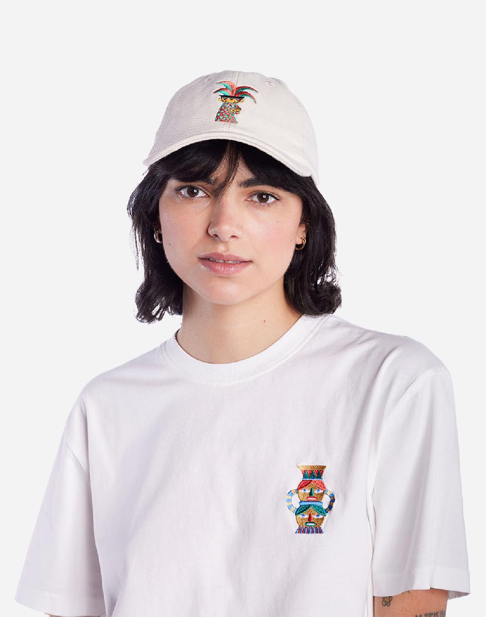 Olow Casquette Six Panel Yaguar écru Natural