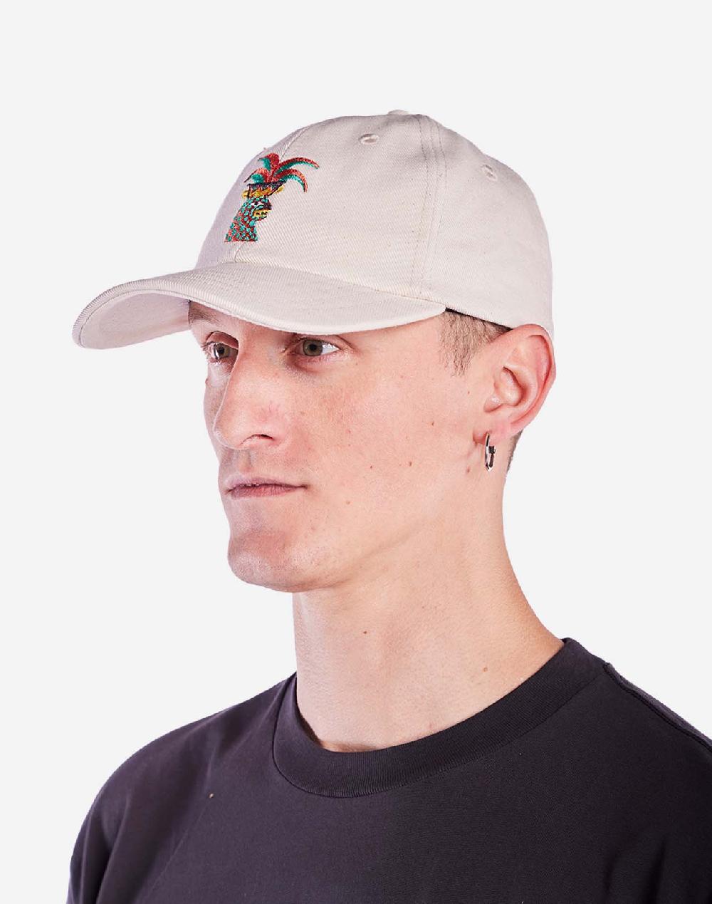 olow Casquette Six Panel Yaguar écru natural