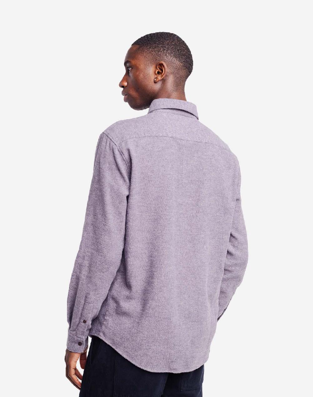 Olow Chemise Classico Chloro Gris-bleu