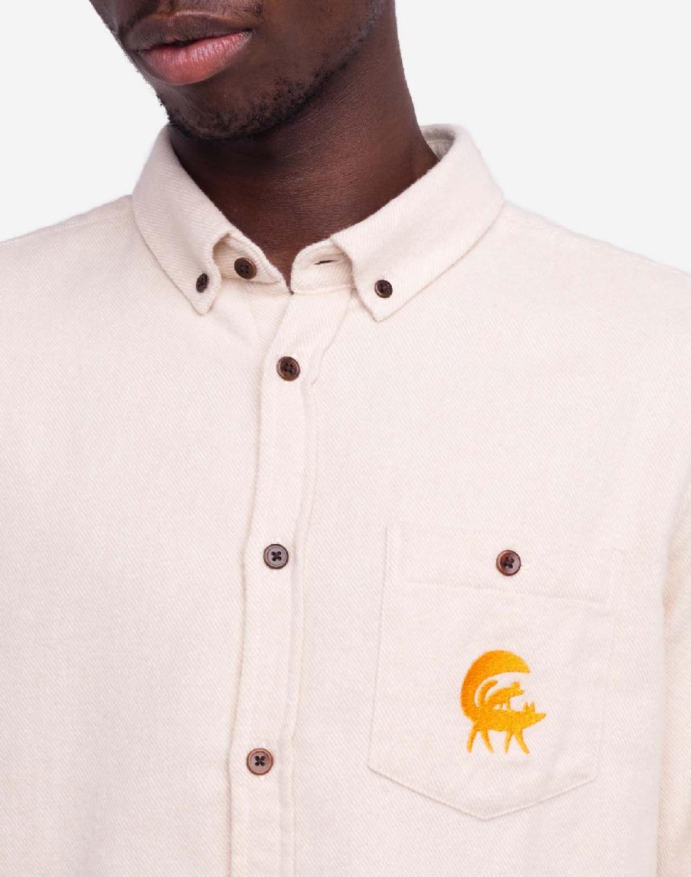 Olow Chemise Classico Father écru