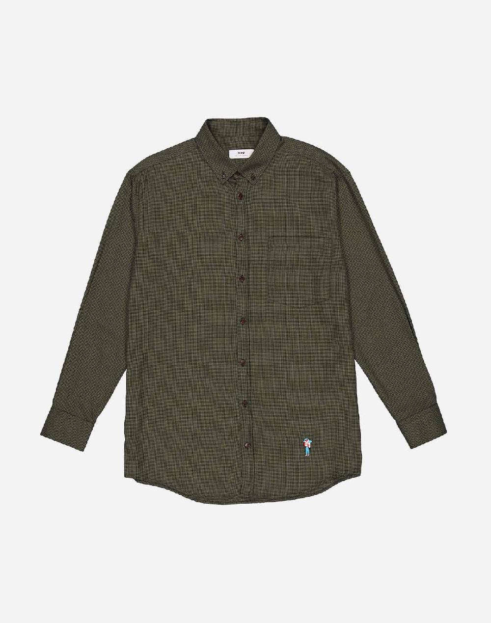 Olow Chemise Classico Tolly Kaki